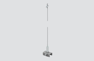 Zestaw do zawieszania BASIC z uchwytem, dł. 1500 mm, STUCCHI