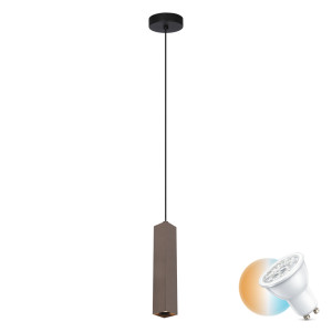 Brązowa Lampa Wisząca Ander GU10