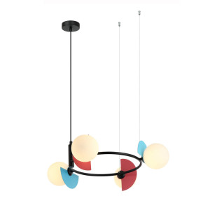 Nowoczesna Lampa Wisząca Nauti G9 4-punktowa