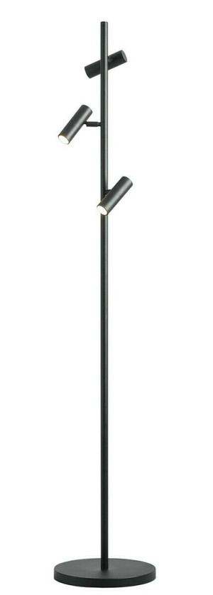 Lampa Stojąca Trevo All Black ALDEX 1104A1