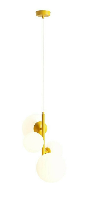 Lampa Wisząca Bloom 4 Mustard ALDEX 1091L14