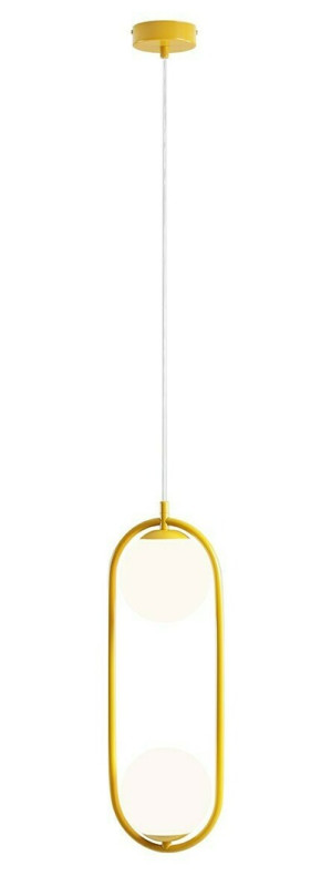 Lampa Wisząca Riva 2 Mustard ALDEX 1086H14