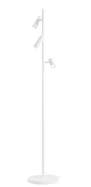 Lampa Stojąca Trevo All White ALDEX 1104A
