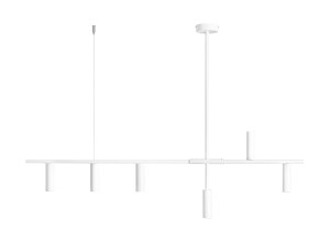 Lampa Wisząca Trevo 6 All White ALDEX 1104K