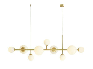 Lampa Wisząca Dione 9 Brass ALDEX 1092N40