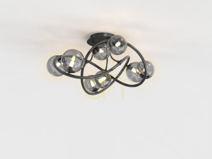 NANCY - Lampa sufitowa 8-pł. Aviano PREMIUM