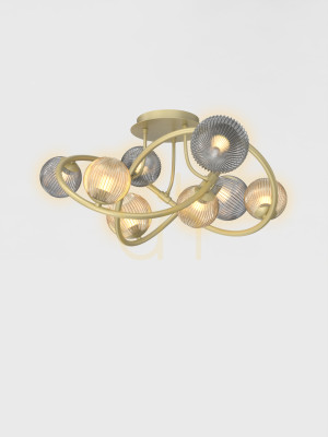 Lampa sufitowa 8-pł. METZ - Aviano Premium