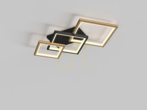 MATERA - Lampa sufitowa trójka romby Aviano PREMIUM