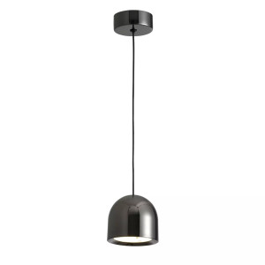 Lampa Wisząca Saila 1xLED czarny chrom PL0115-CB