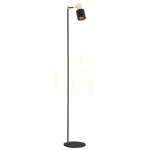 Lampa Podłogowa ARGON Doria Czarna E27 IP20 4259