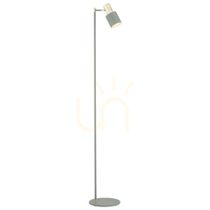 Lampa Podłogowa Argon Doria Mosiądz Szałwia 4271