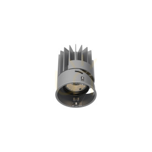 Oprawa wpuszczana Ideallux ZEUS 324838 szara LED 21W 2700K Ø8,2 cm