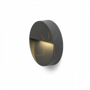 Kinkiet Aqila R ścienna Antracyt 230 V Led 6 W Ip54 3000 K