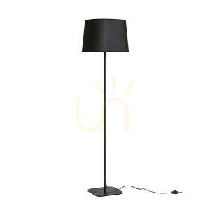 Lampa Stojąca Perth Podłogowa Czarna/Czarna 230 V Led E27 15 W