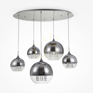 Lampa wisząca FERMI P140-PL-170-5-N Maytoni
