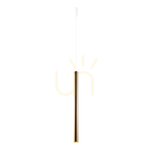 Lampa wisząca Antigo Akadi 1 mosiądz polerowany biały LED MR11 200 cm 8884