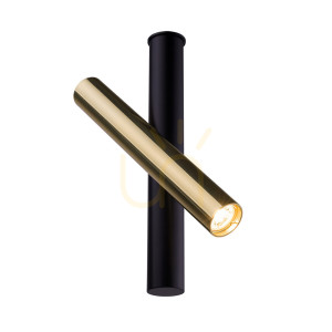 Reflektor Antigo Akadi R1 czarno-mosiężny LED MR11 304 mm 8893