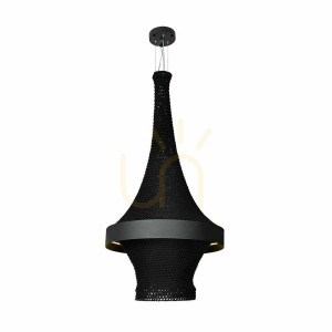 Lampa wisząca Antigo Dota A czarna LED 60 cm 5033