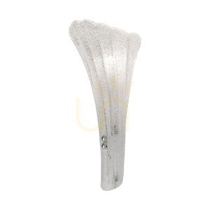 Kinkiet Antigo Petalo chrom srebrny klosz 31 cm 8796