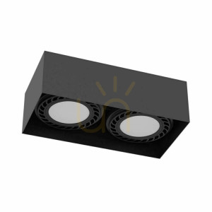 Plafon Antigo Cage Out 0-2 czarny 2x ES111 LED 1269