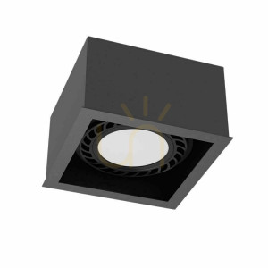 Plafon Antigo Cage Out 1 czarny LED ES111 13,5 cm 1271