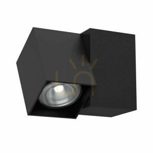 Reflektor Antigo Cube 1 czarny GU10 LED 95 mm 2292