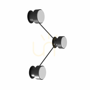 Kinkiet Antigo Etna 3 czarny GX53 LED 1023
