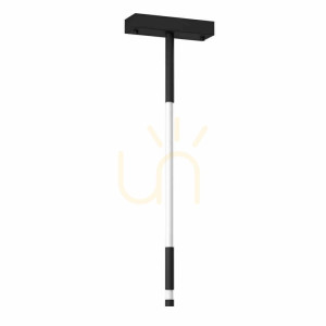 Lampa wisząca Antigo Alha S 1 LED czarna 4000K 9070