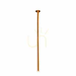 Oprawa wpuszczana Antigo Alha T miedź polerowana G9 120 cm 9116