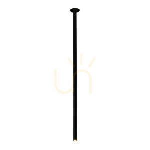 Lampa wpuszczana Antigo Alha T czarna 130 cm G9 LED 9123