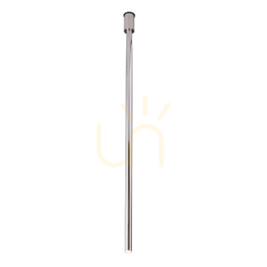 Plafon Antigo Alha Y stal nierdzewna polerowana 120 cm G9 9186