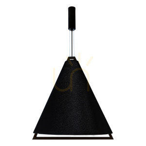 Lampa wisząca Antigo Ponte 67 LED czarna 67 cm 3000K 5047