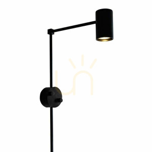 Kinkiet Antigo Dakata K czarny LED MR11 4490
