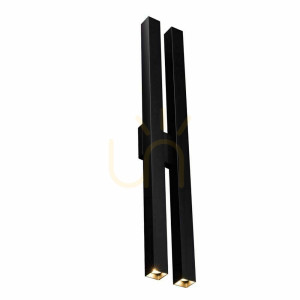 Kinkiet Antigo Doha K2 czarny 80 cm 4x MR11 LED 4706