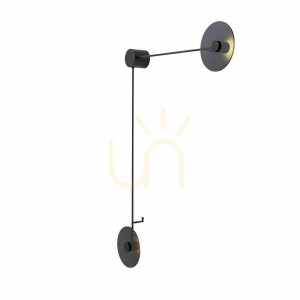 Kinkiet Antigo Furano L czarny LED MR11 2-punktowy 94 cm 4035