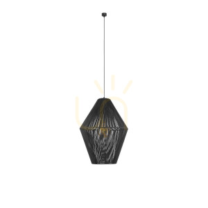 Lampa wisząca Antigo Hagata szara 50 cm 5125