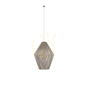 Lampa wisząca Antigo Hagata 2 beżowa 50 cm E27 5128