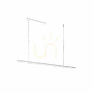 Lampa wisząca LED Antigo Hakoda biała 130 cm 4000K 8657