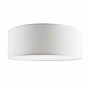 Plafon Antigo Lamego 50 biały tkanina stal E27 LED 1085