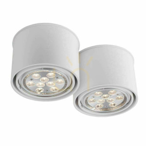 Plafon Antigo Miki 2 biały LED ES111 29 cm 7019