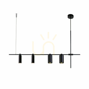 Lampa wisząca Antigo Namasu 4-punktowa czarna 7928