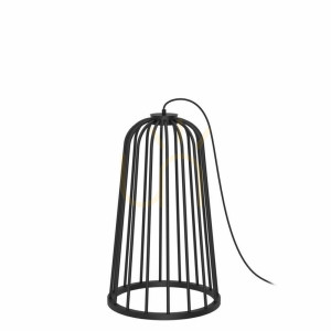 Lampa podłogowa Antigo no. moon I F czarna LED GX53 65 cm