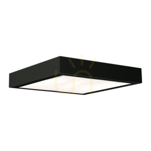 Plafon LED Antigo Nomi czarny 42x42 cm 3000K 1151