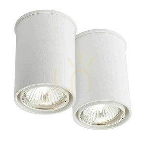 Plafon Antigo Osaka 2 biały GU10 LED 15x10 cm 7023
