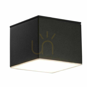 Plafon Antigo Suwa czarny GX53 10x10 cm 8053