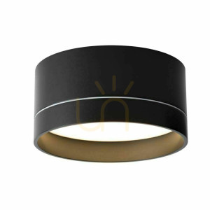 Plafon Antigo Tosa czarny IP44 20 cm GX53 LED 8060