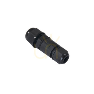 Złącze kablowe 3 PIN Antigo czarne 9950 do lamp ogrodowych