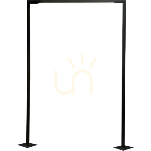 Lampa stojąca ogrodowa Antigo Taketa antracyt 214 cm 9931