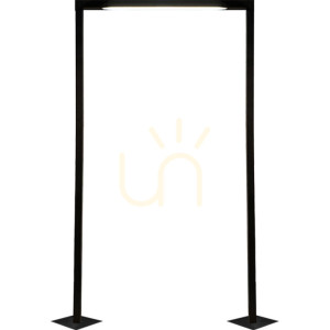 Lampa stojąca ogrodowa Antigo Taketa antracyt 164 cm 9932