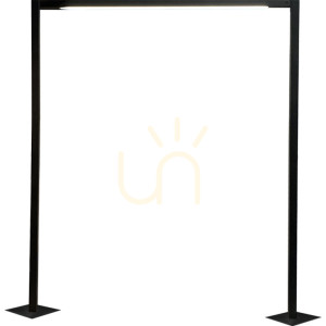 Lampa stojąca ogrodowa Antigo Taketa antracyt 164 cm 9934